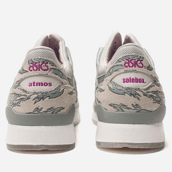 Кроссовки ASICS x atmos x Solebox Gel-Lyte III Glacier Grey/Stone Grey