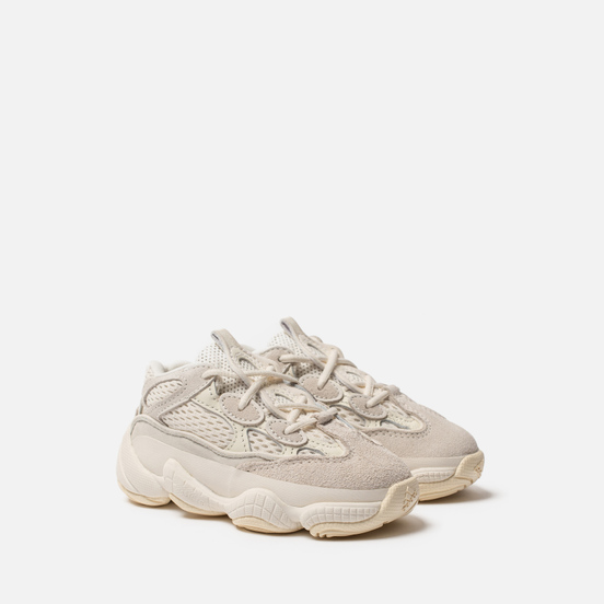 Кроссовки для малышей adidas Originals YEEZY 500 Infant Bone White/Bone White/Bone White