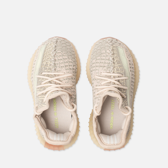 Кроссовки для малышей adidas Originals YEEZY Boost 350 V2 Infant Citrin/Citrin/Citrin