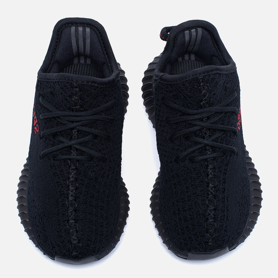 Кроссовки для малышей adidas Originals YEEZY Boost 350 V2 Infant Core Black/Core Black/Red