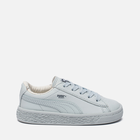 Кроссовки для малышей Puma x tinycottons Basket Leather Infant Illusion Blue