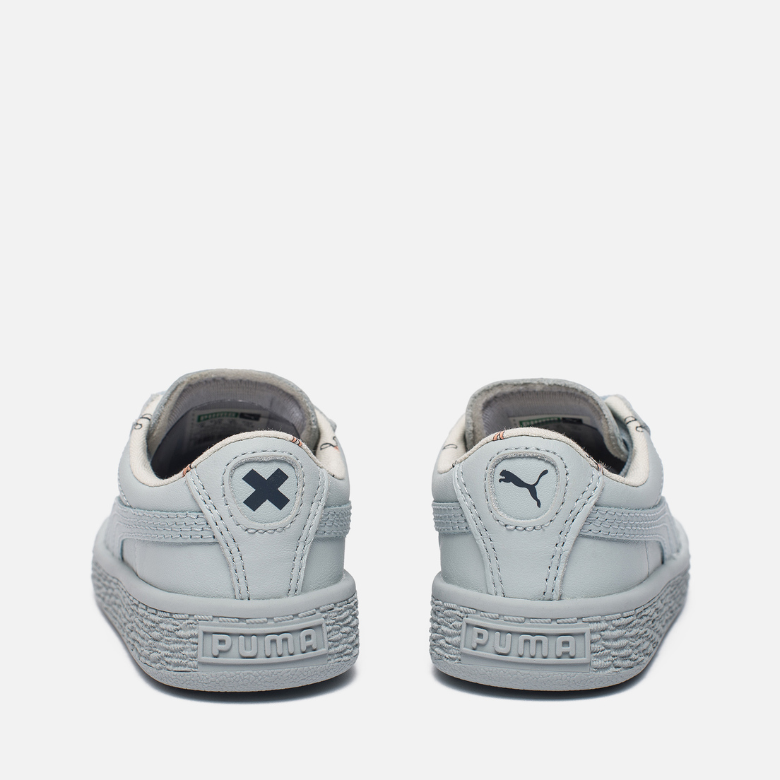 Puma Кроссовки для малышей x tinycottons Basket Leather Infant