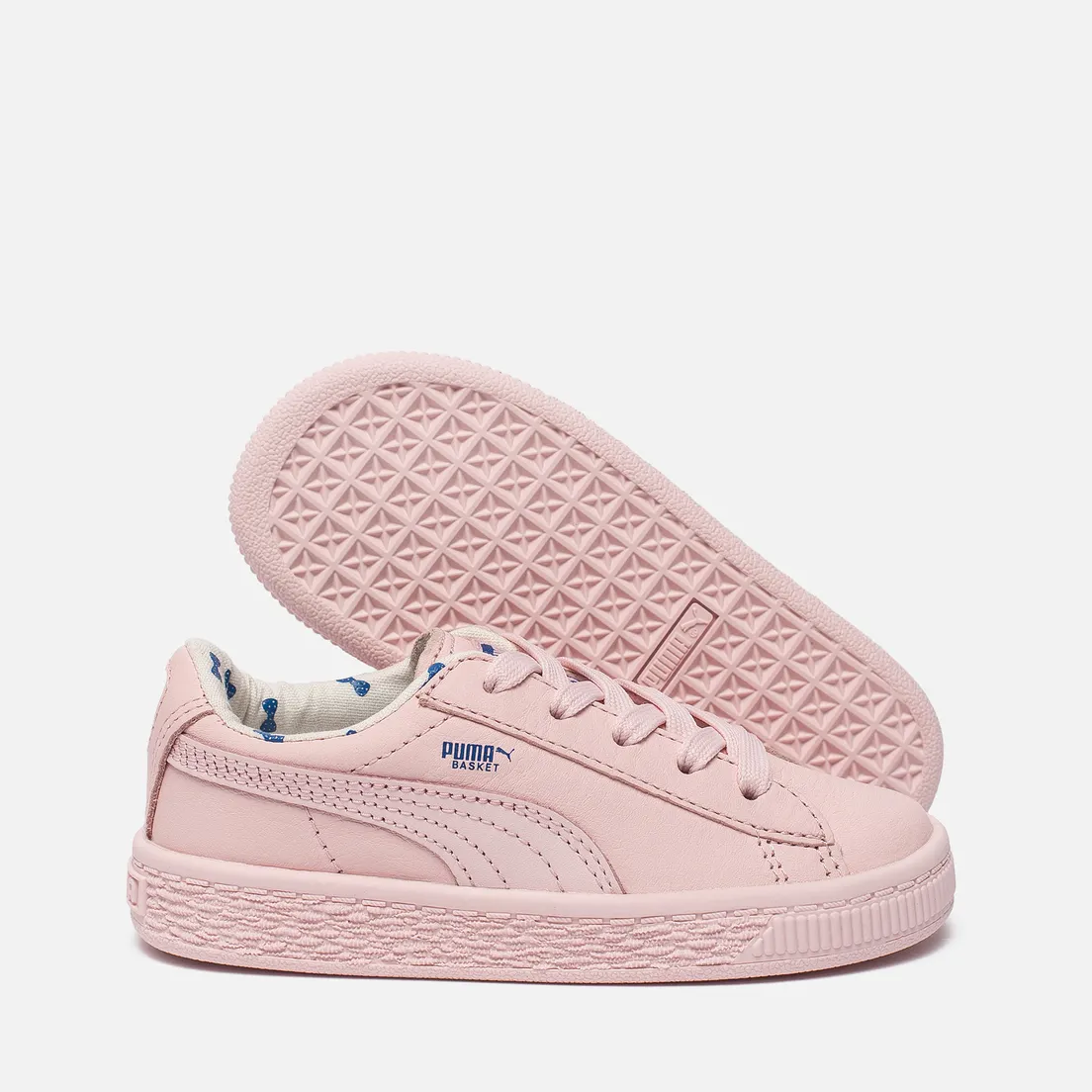 Puma Кроссовки для малышей x tinycottons Basket Leather Infant