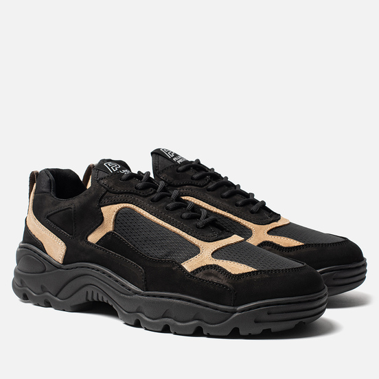 Кроссовки Filling Pieces Low Curve Iceman Trimix All Black