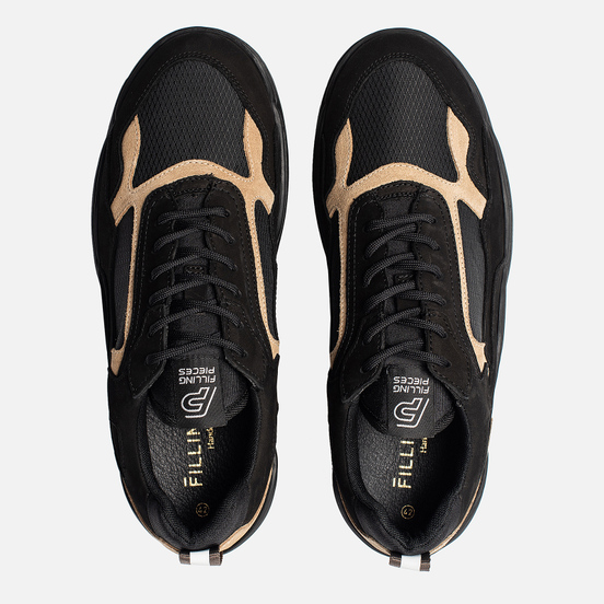 Кроссовки Filling Pieces Low Curve Iceman Trimix All Black