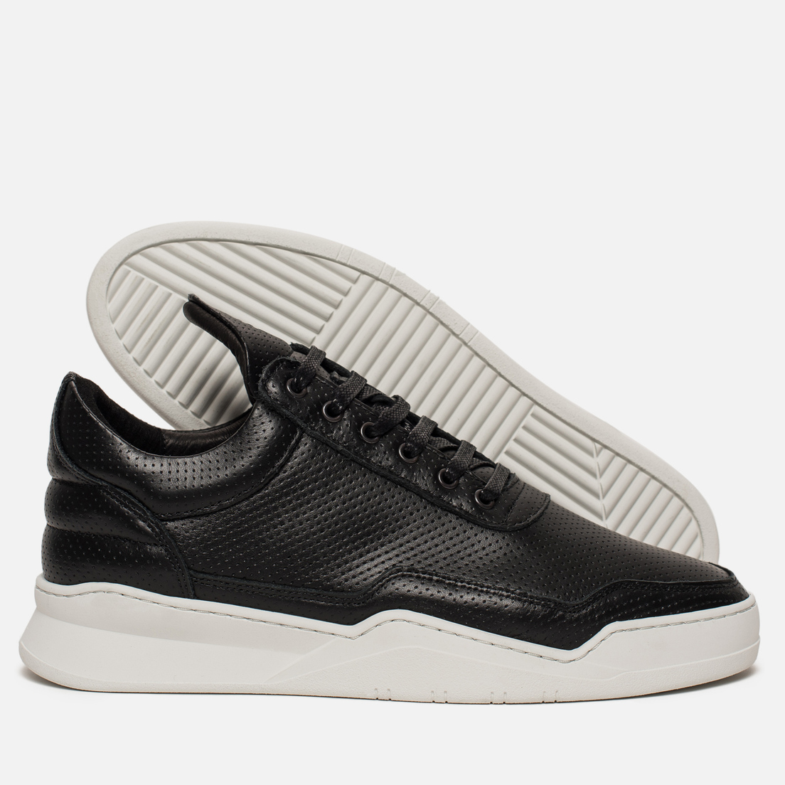 Filling Pieces Кроссовки Low Top Ghost Nappa Perforated
