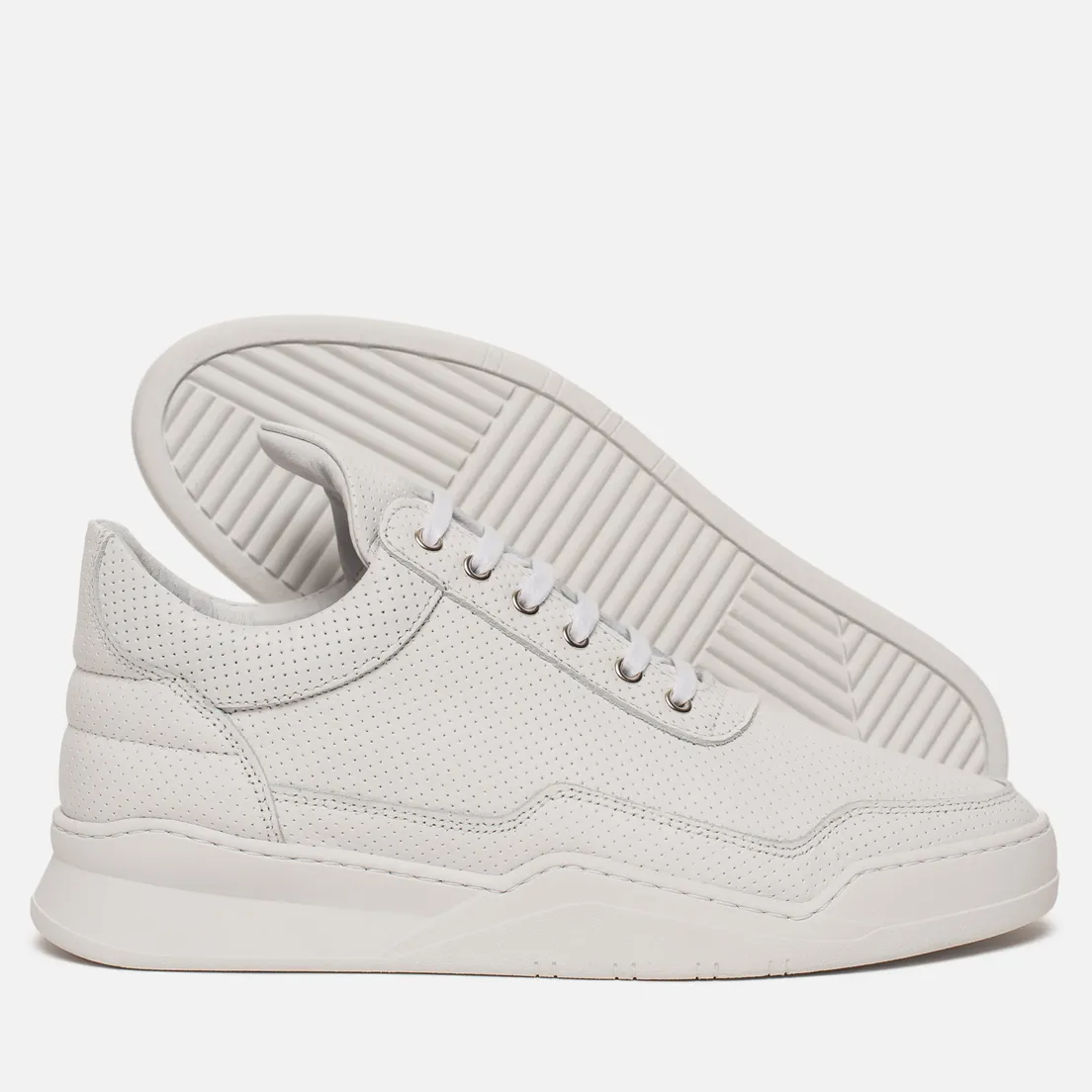 Filling Pieces Кроссовки Low Top Ghost Nappa Perforated
