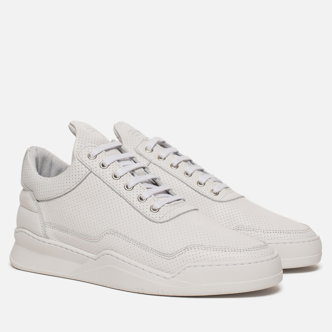 Filling Pieces Кроссовки Low Top Ghost Nappa Perforated