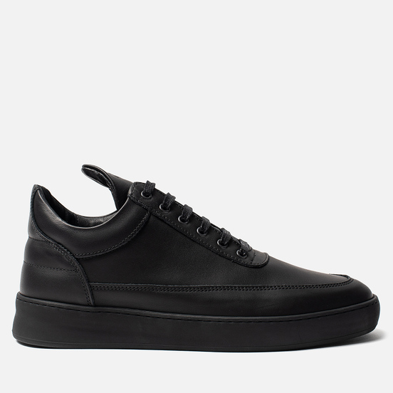 Кроссовки Filling Pieces Low Top Plain Matt Nappa All Black