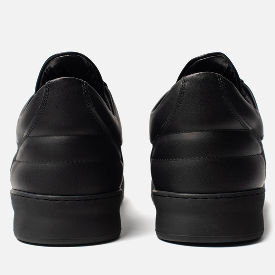 Кроссовки Filling Pieces Low Top Plain Matt Nappa All Black