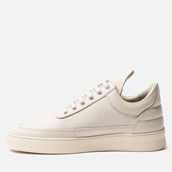 Кроссовки Filling Pieces Low Top Plain Matt Nappa Off White