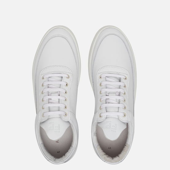 Кроссовки Filling Pieces Low Top Ripple Grain White