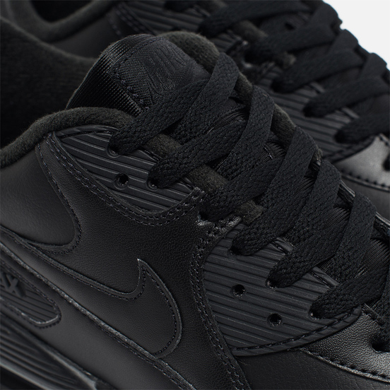 Мужские кроссовки Nike Air Max 90 Leather Black