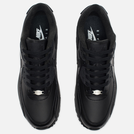 Мужские кроссовки Nike Air Max 90 Leather Black