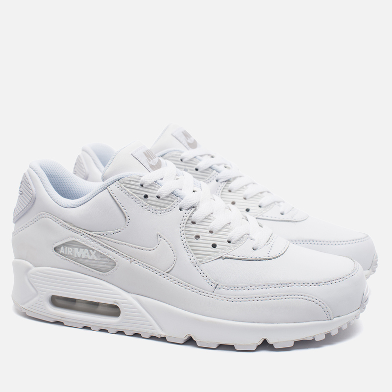 white air max 90 leather