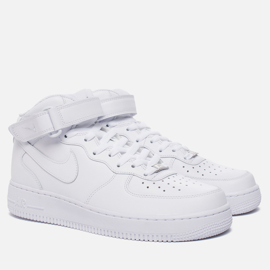 Мужские кроссовки Nike Air Force 1 Mid '07 White
