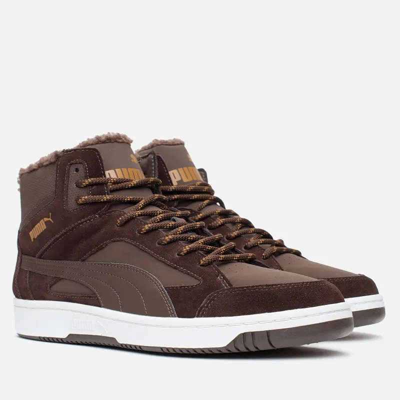 Puma Мужские зимние кроссовки Rebound v2 Fur