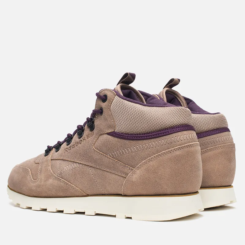Reebok Мужские зимние кроссовки CL Leather Mid Trail