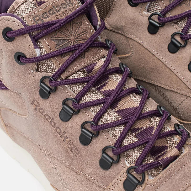 Reebok Мужские зимние кроссовки CL Leather Mid Trail
