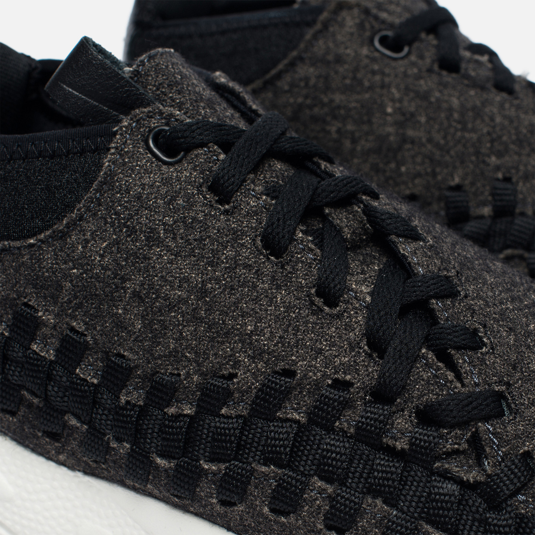 Nike footscape woven chukka black online