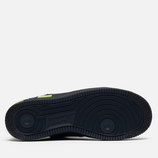 Кроссовки Nike Air Force 1 React Black/Anthracite/Violet Star/Barely Volt