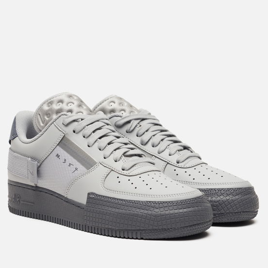 Кроссовки Nike Air Force 1 Type 2 Grey Fog/Cool Grey