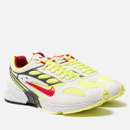 Мужские кроссовки Nike Air Ghost Racer White/Atom Red/Neon Yellow/Dark Grey