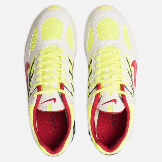 Мужские кроссовки Nike Air Ghost Racer White/Atom Red/Neon Yellow/Dark Grey