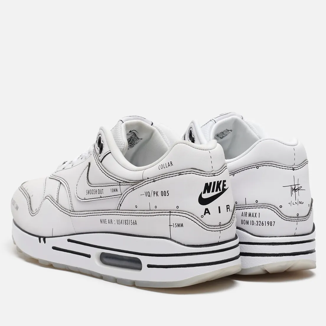 Nike Мужские кроссовки Air Max 1 Tinker Sketch