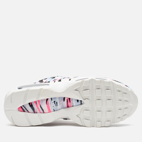Мужские кроссовки Nike Air Max 95 Country Pack Korea Summit White/Black/Royal Tint/Racer Pink