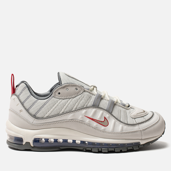 air max 98 summit white metallic silver