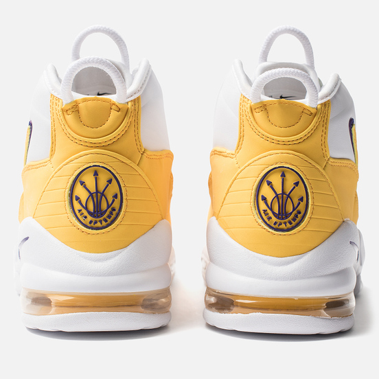 Кроссовки Nike Air Max Uptempo 95 Lakers White/Amarillo/Court Purple