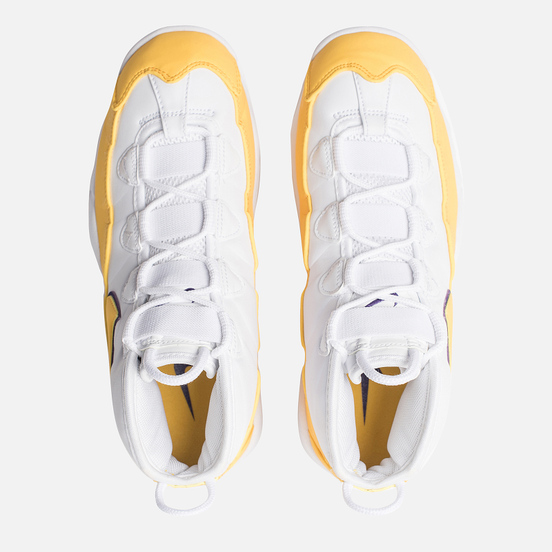 Кроссовки Nike Air Max Uptempo 95 Lakers White/Amarillo/Court Purple