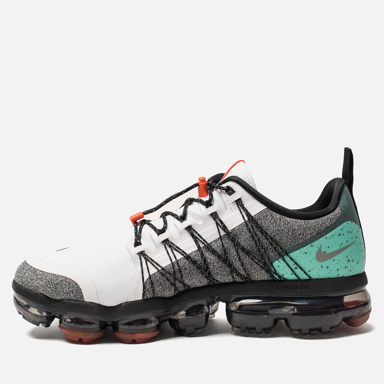 nike vapormax run utility black orange