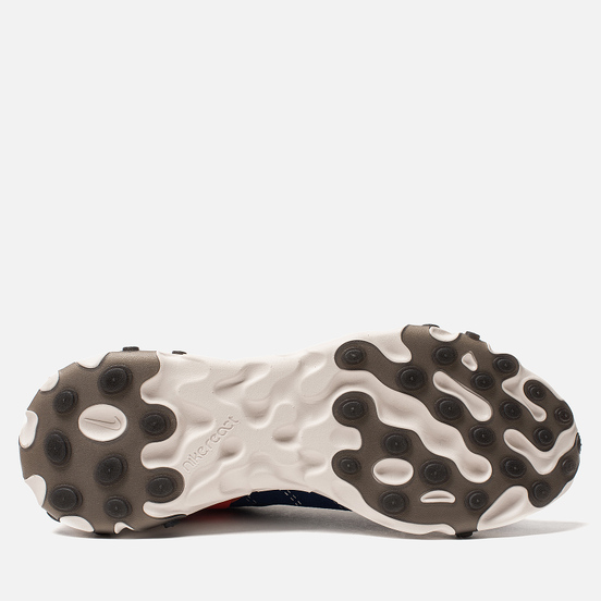 Мужские кроссовки Nike React Mid WR ISPA Blue Void/Black/Team Orange/Phantom