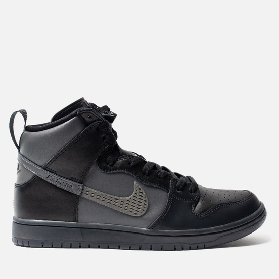 Кроссовки Nike SB x FPAR Dunk High Pro Premium QS Black/Dark Grey/Black