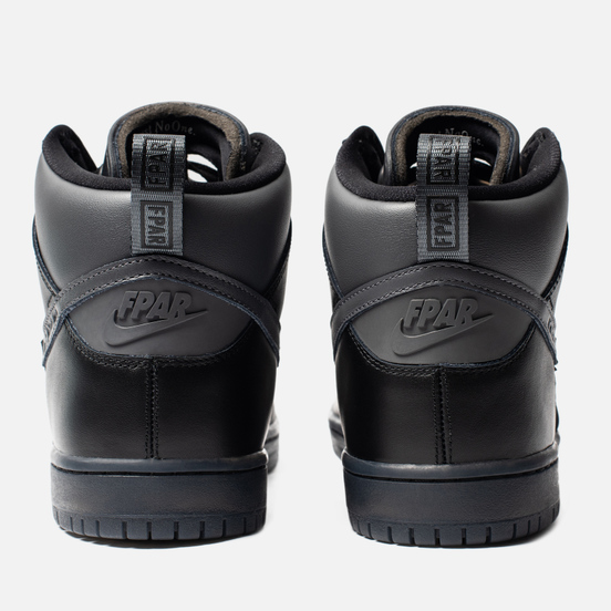 Кроссовки Nike SB x FPAR Dunk High Pro Premium QS Black/Dark Grey/Black