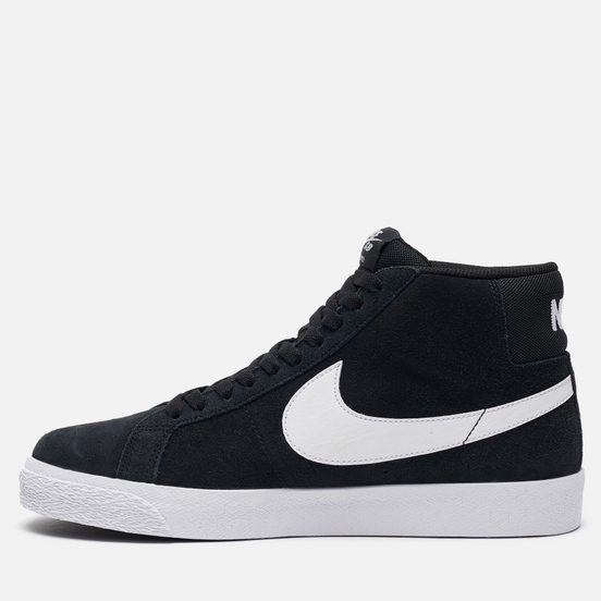 Мужские кроссовки Nike SB Zoom Blazer Mid Black/White/White/White