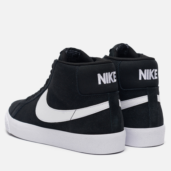 Мужские кроссовки Nike SB Zoom Blazer Mid Black/White/White/White