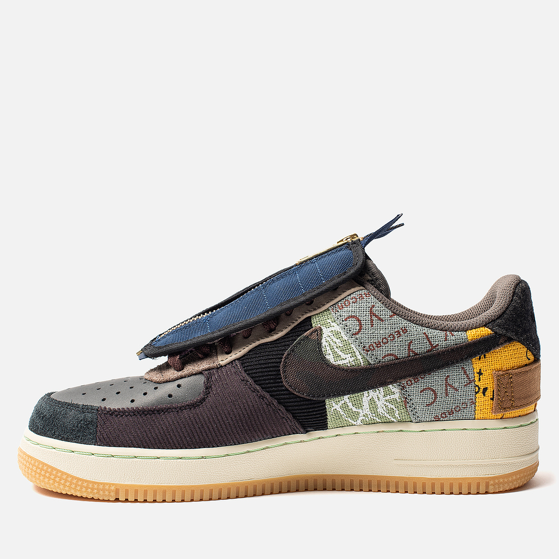 nike air force 1 travis scott fossil