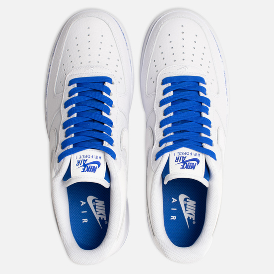 Кроссовки Nike x Uninterrupted Air Force 1 '07 MTAA QS White/Black/Racer Blue