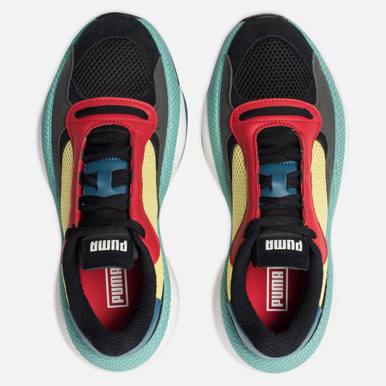 Кроссовки Puma Alteration Kurve Black/Limelight