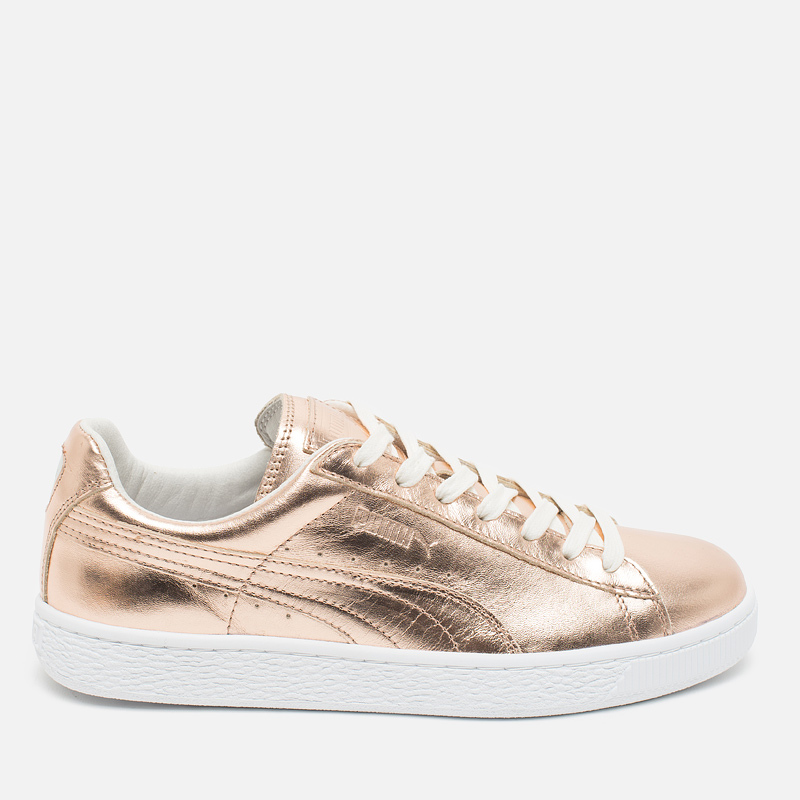 puma basket metallic