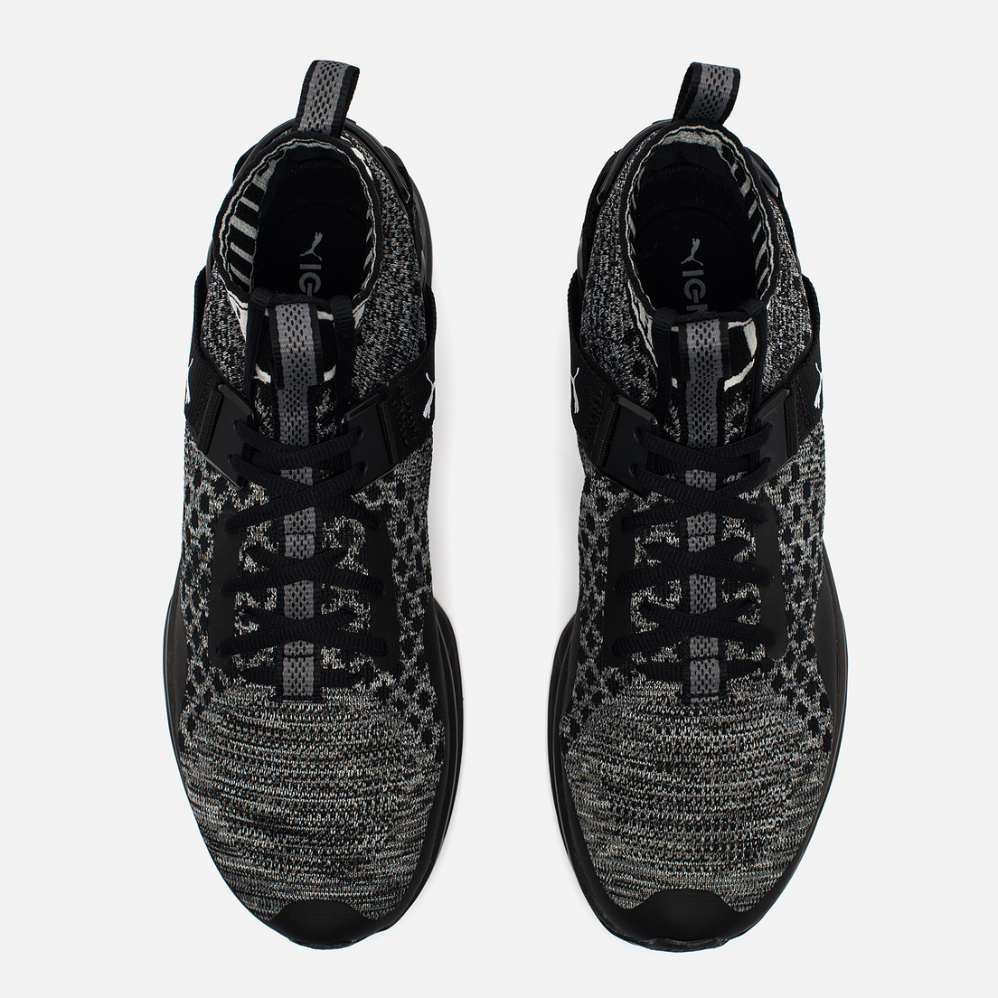 Puma ignite knit black hotsell