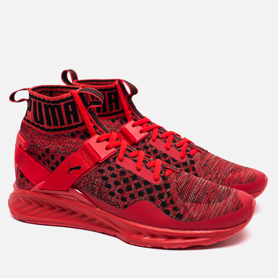 puma ignite evoknit red