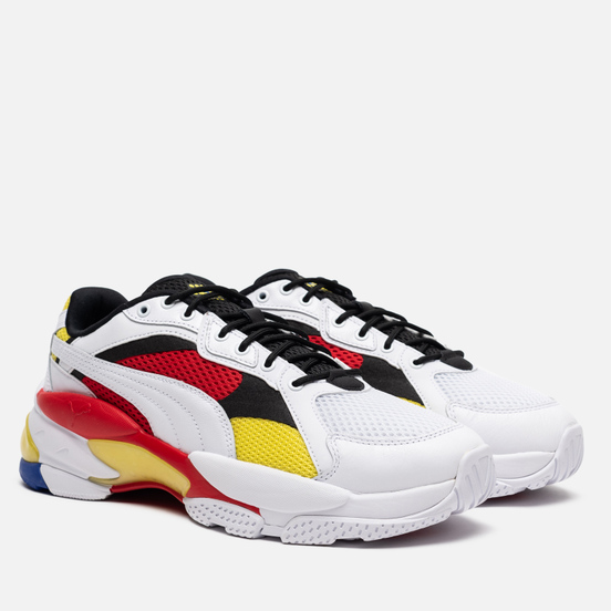 Кроссовки Puma LQD Cell Epsilon White/High Risk Red