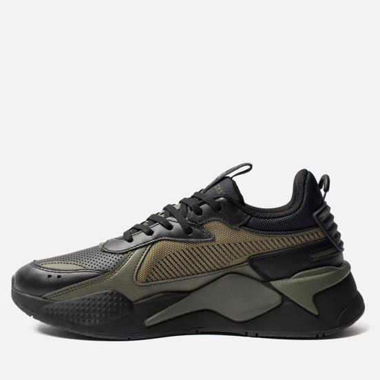 Кроссовки Puma RS-X Winterized Black/Burnt Olive
