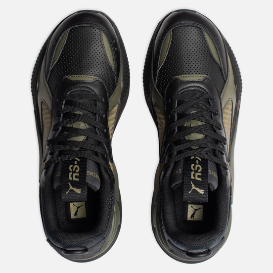 Кроссовки Puma RS-X Winterized Black/Burnt Olive