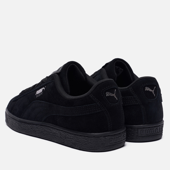 puma suede black black