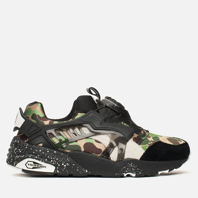 Puma x Bape Кроссовки Disc Blaze Camo